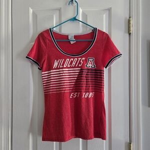 Red Wildcats Graphic T-Shirt